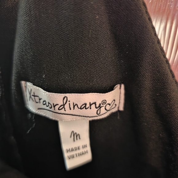 Xtraordinary Black and Blue Floral Backless Dress, Medium🖤💙 Like New Condition - Picture 4 of 8